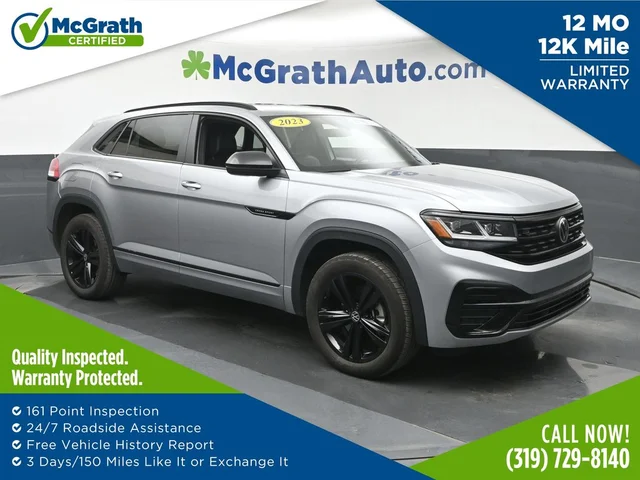 2023 Volkswagen Atlas Cross Sport 2.0T SEL R-Line Black