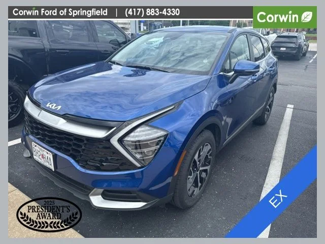 Used 2024 Blue Kia EX image 1