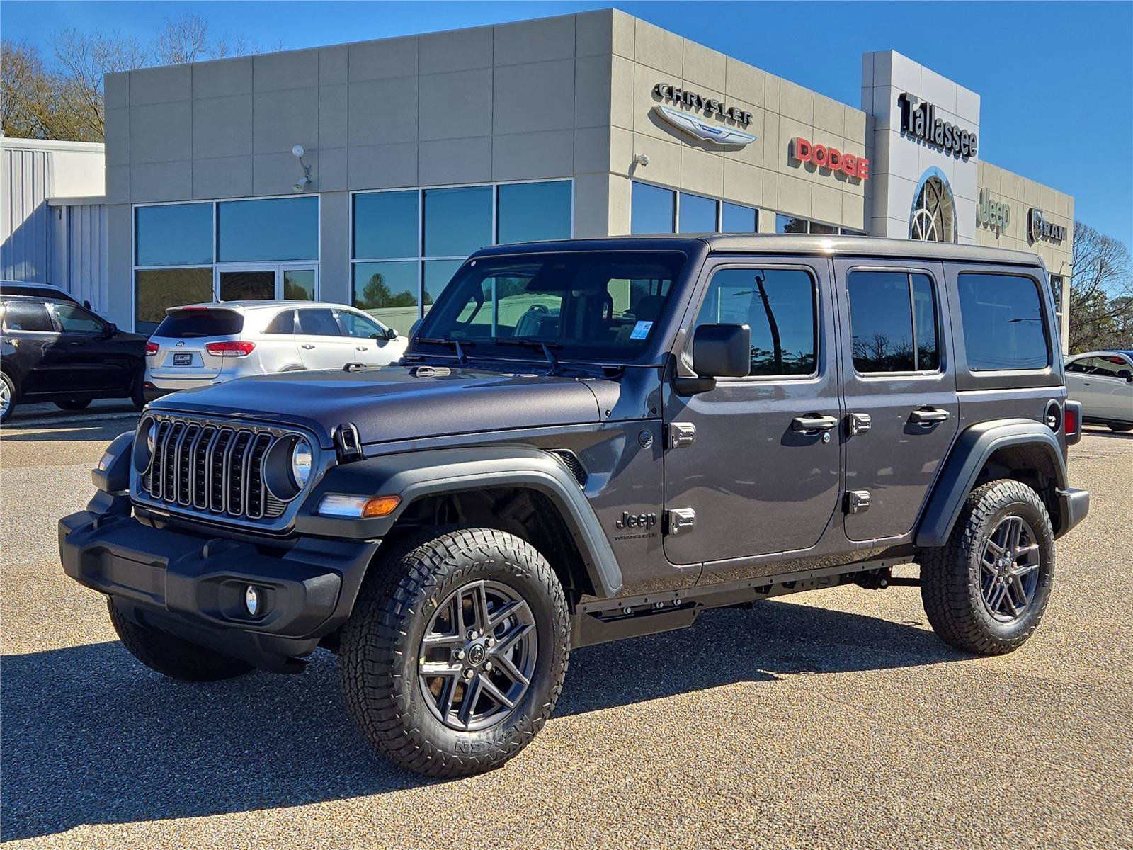 New 2026 Granite Crystal Metallic Clearcoat Jeep Sport S image 1