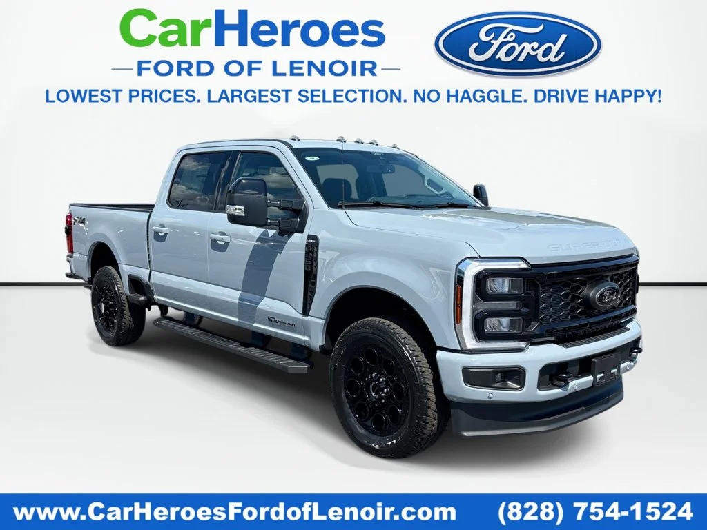 New 2026 Glacier Gray Metallic Tri-Coat Ford F-250® Lariat® image 1