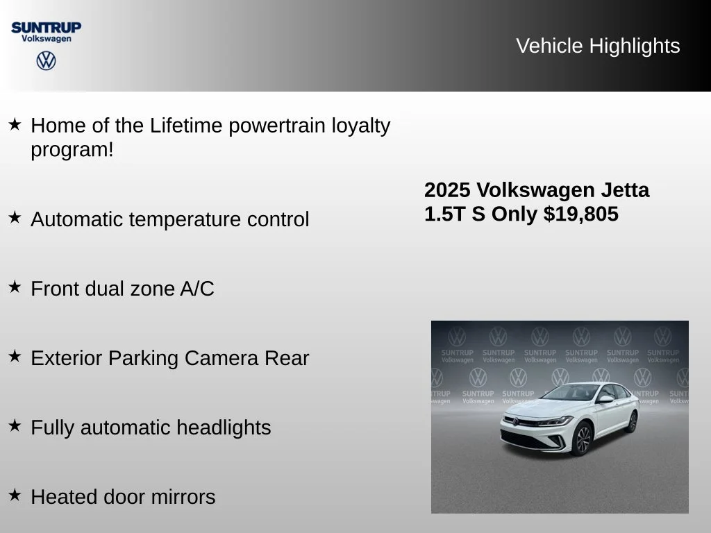 Used 2025 White Volkswagen 1.5T S image 8