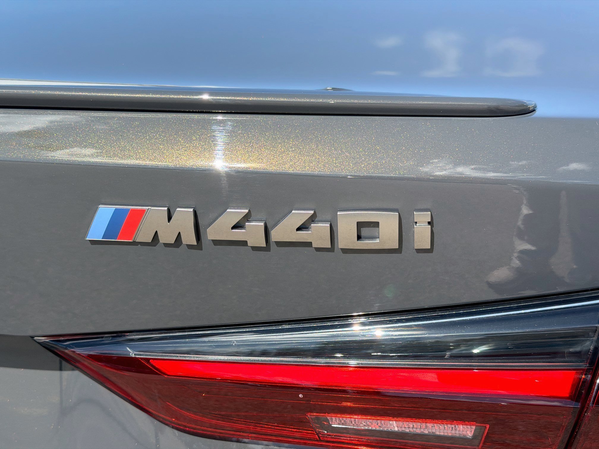 Used 2021 Dravit Gray Metallic BMW M440i xDrive image 11