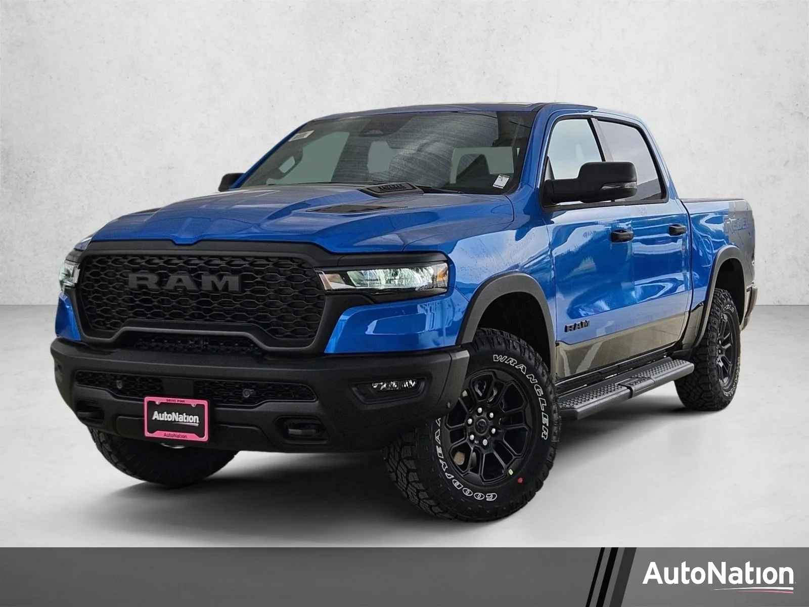New 2026 Hydro Blue Pearl-Coat Exterior Paint RAM Rebel image 1