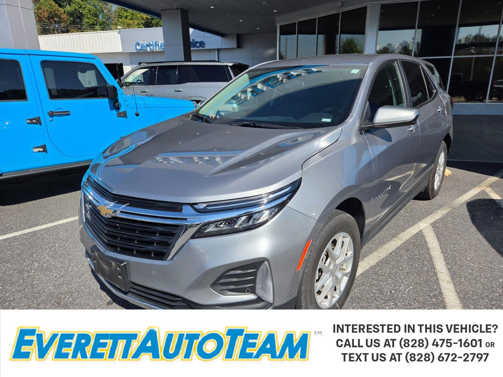Used 2024 Sterling Gray Metallic Chevrolet LT image 1