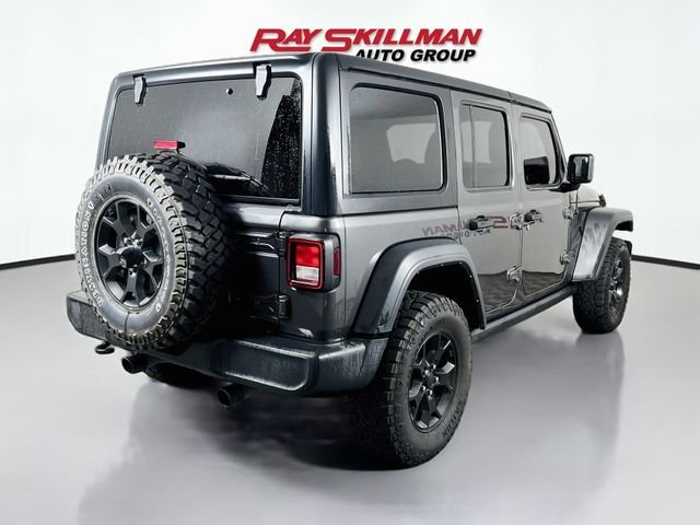 Used 2022 Gray Jeep Unlimited Willys image 7