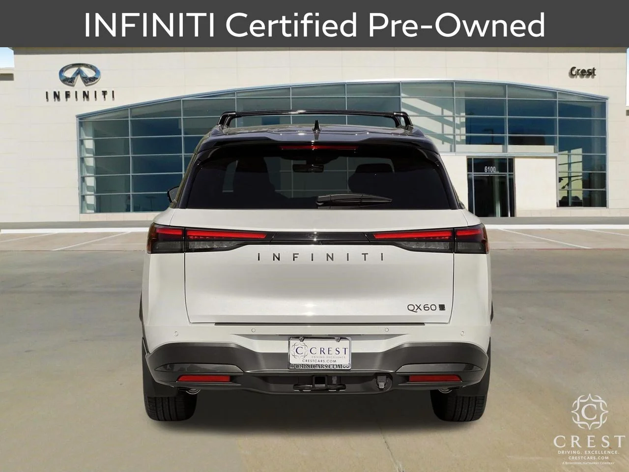 Certified Used 2027 Radiant White Black Obsidian INFINITI AUTOGRAPH image 4
