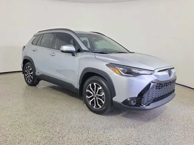 Used 2024 Silver Toyota Hybrid SE image 4