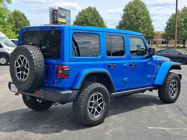 Certified Used 2025 Blue Jeep Rubicon image 2