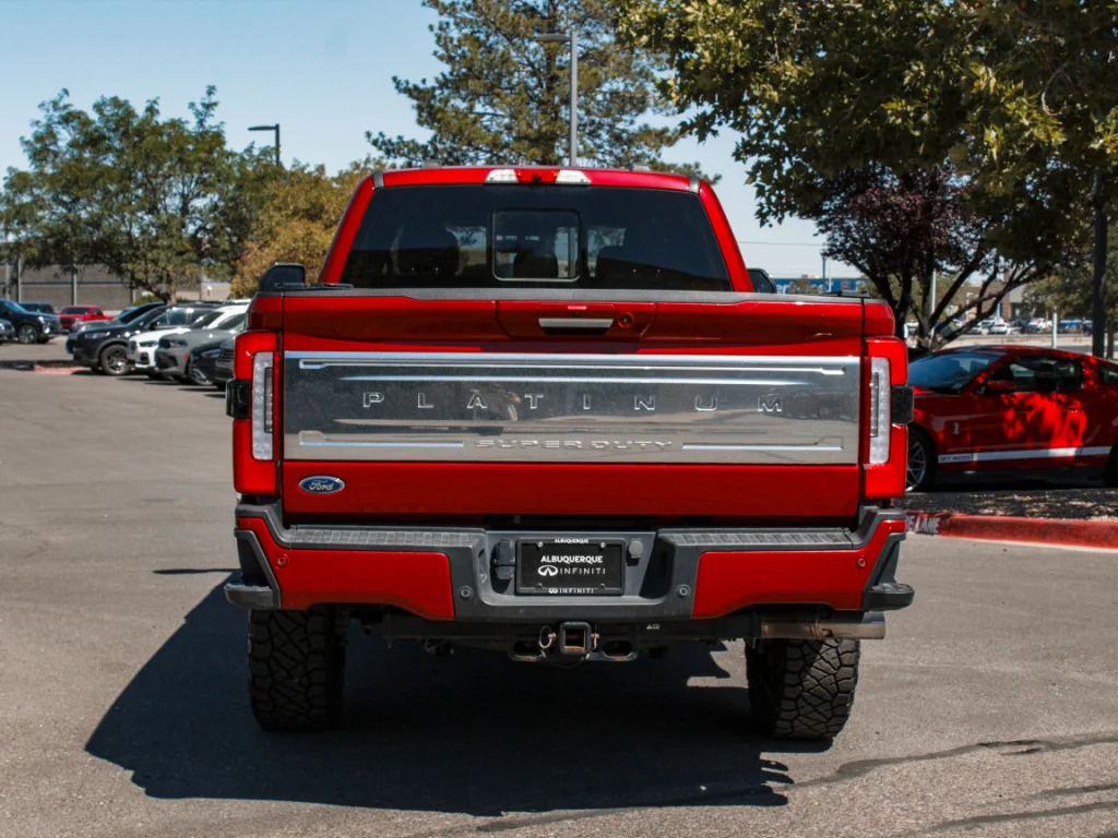 Used 2024 RAPID RED Ford Platinum image 7
