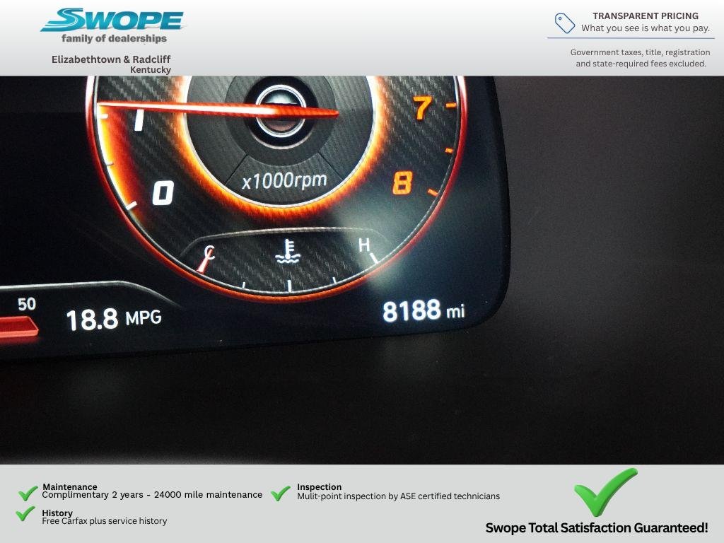 Used 2025 Abyss Black Pearl Hyundai Calligraphy Night Edition image 14