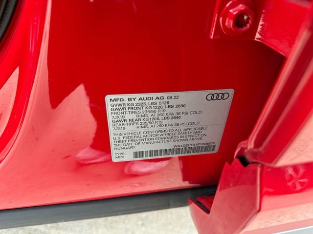 Used 2023 Red Audi Premium image 36
