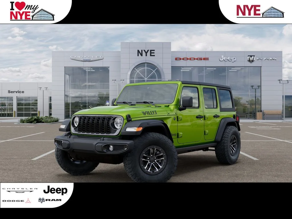 New 2026 Green Jeep Willys image 1