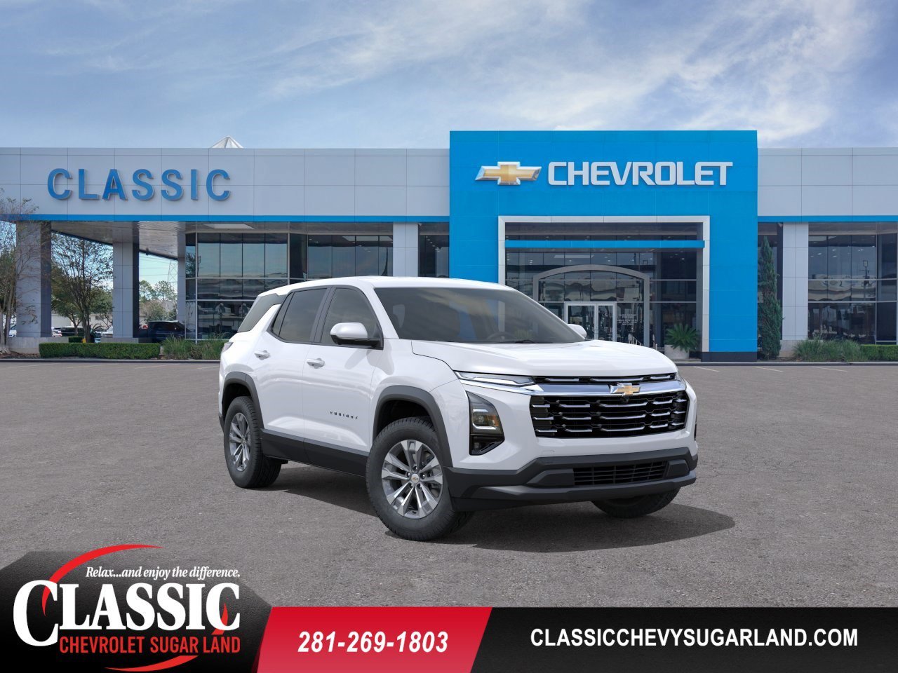 2026 Chevrolet Equinox LT White at Mac Haik Chevrolet