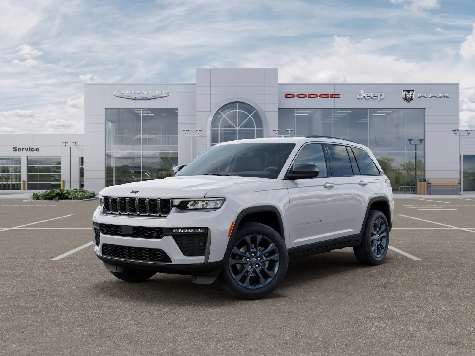 New 2026 Bright White Clear-Coat Exterior Paint Jeep 85th Anniversary Edition image 1