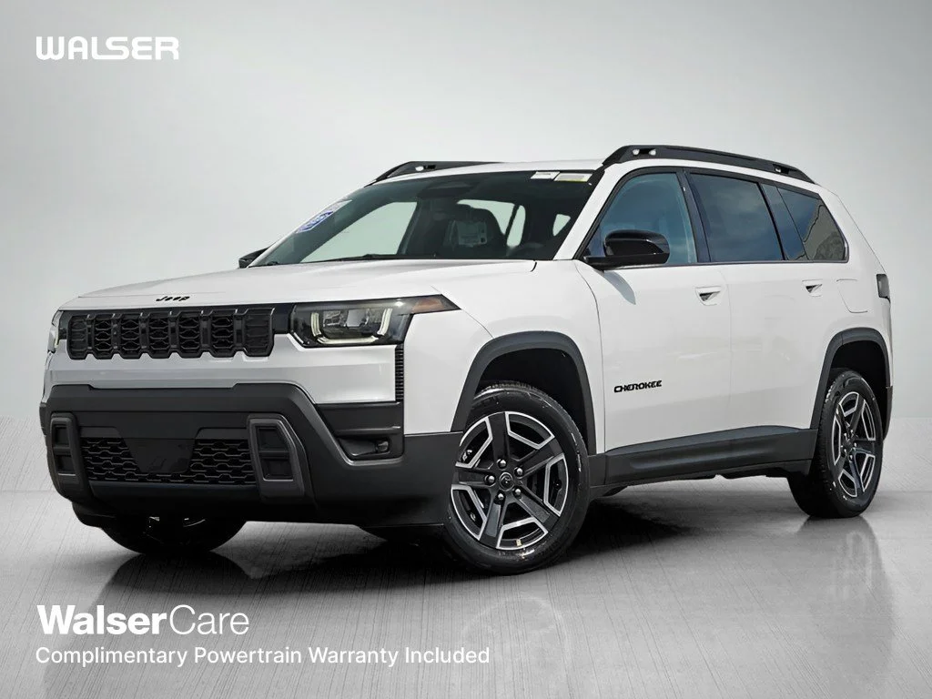 New 2026 Bright White Clearcoat Jeep Laredo image 1