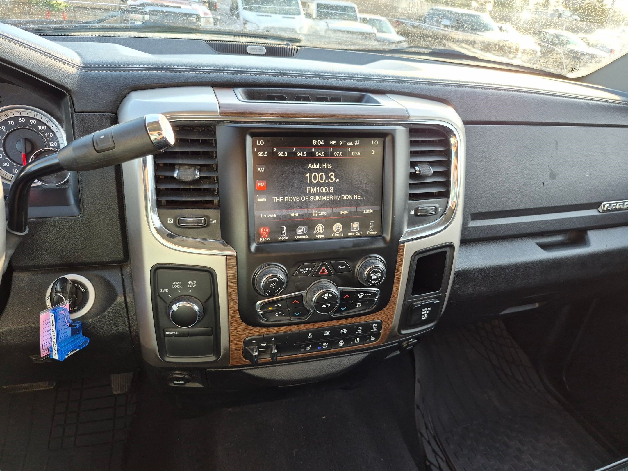 Used 2016 Bright Silver Metallic Clearcoat Ram Laramie image 23
