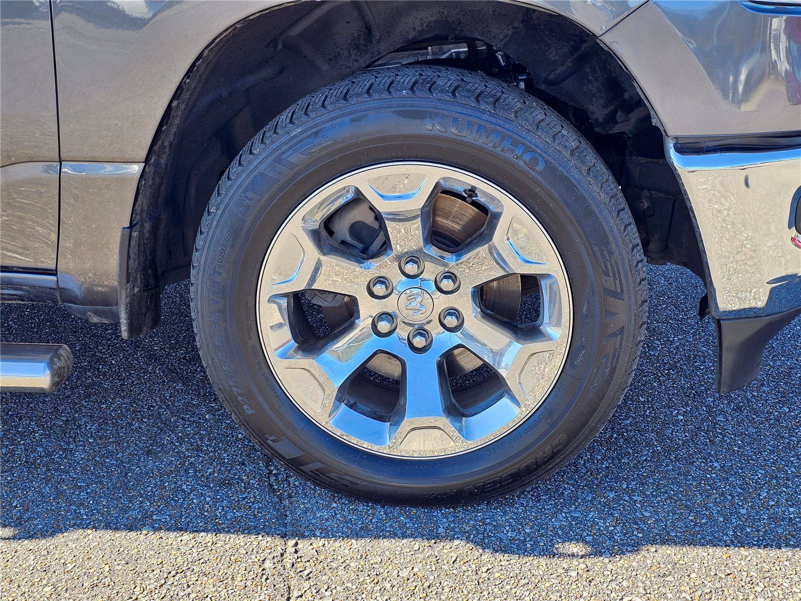 Used 2022 Granite Crystal Metallic Clearcoat Ram Big Horn image 6