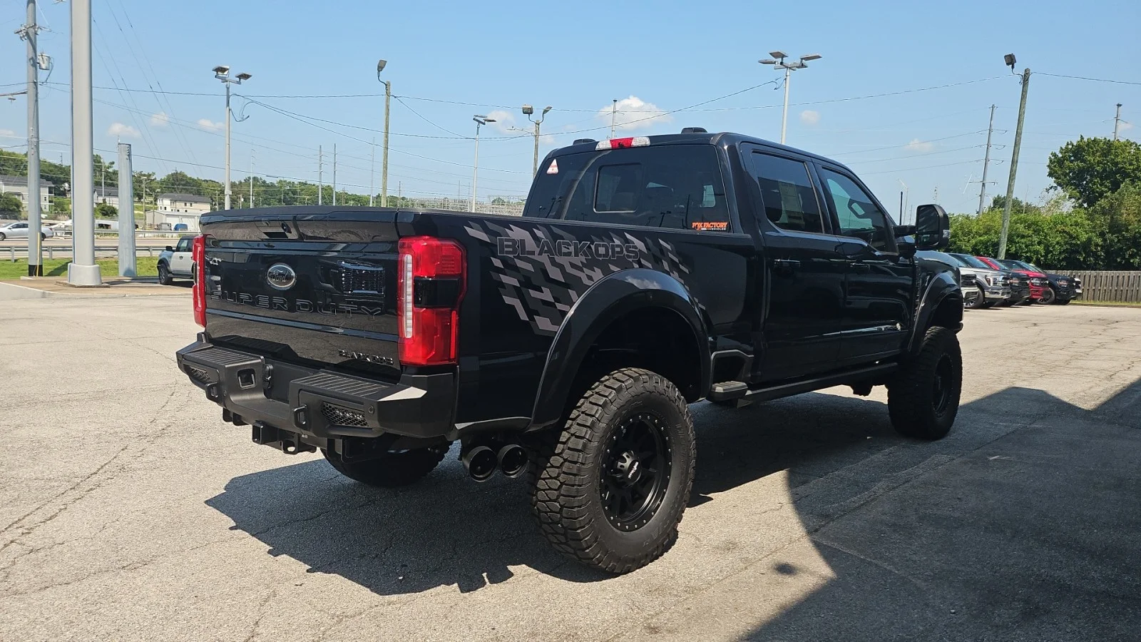 New 2026 Agate Black Metallic Ford Black Ops 4WD image 5
