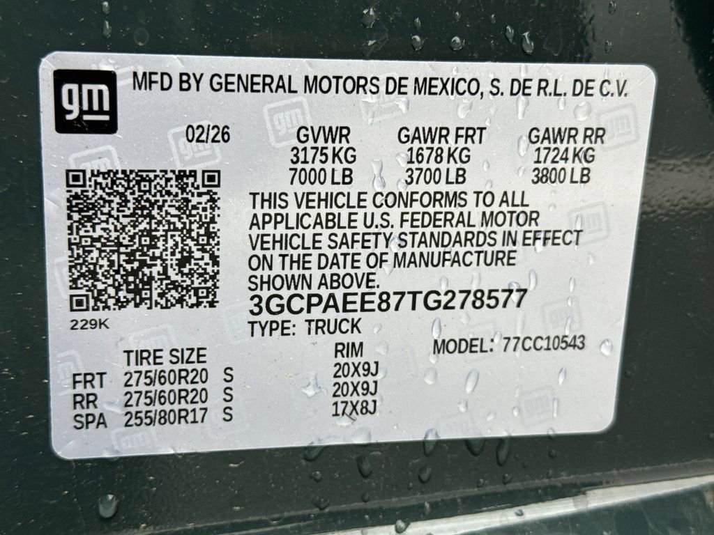 New 2026 Cypress Gray Chevrolet LTZ image 25