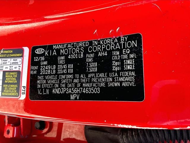 Used 2017 Red Kia Plus image 34