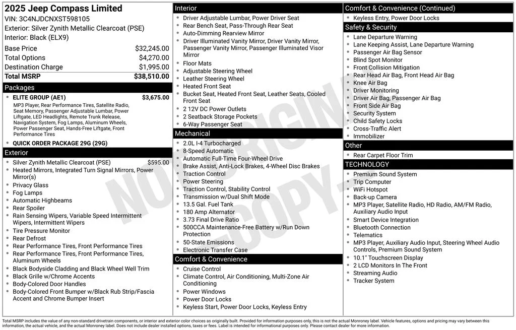 Used 2025 Silver Jeep Limited image 5