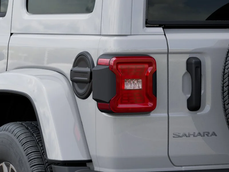 New 2025 Bright White Clear-Coat Exterior Paint Jeep Sahara image 50