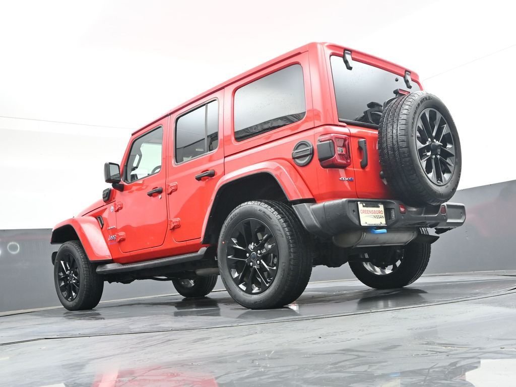 Used 2024 Red Jeep Sahara 4xe image 46