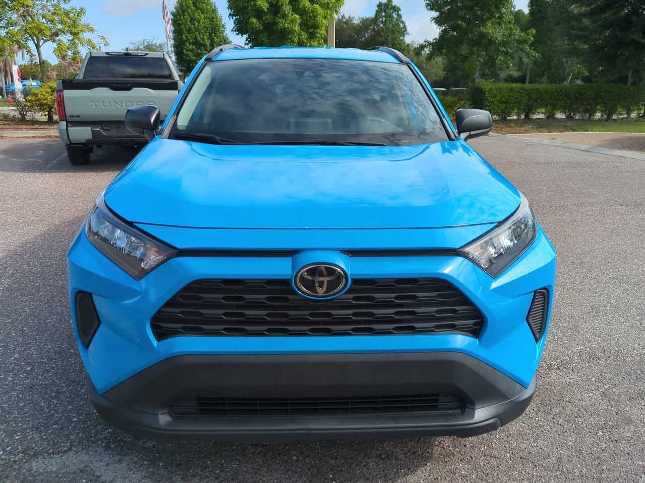 Used 2021 Blue Flame Toyota LE image 9