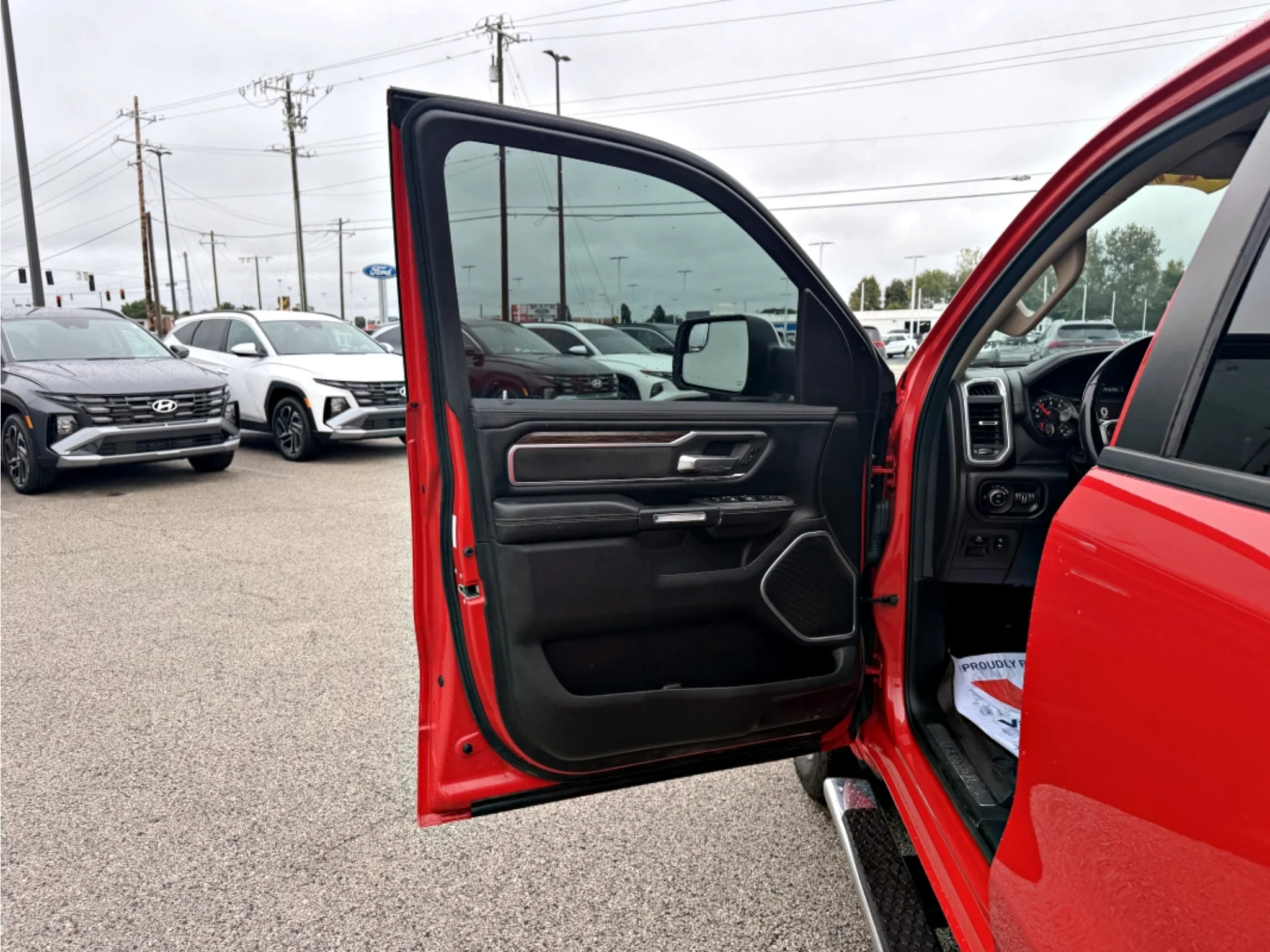 Used 2020 Flame Red Clearcoat Ram Laramie image 17