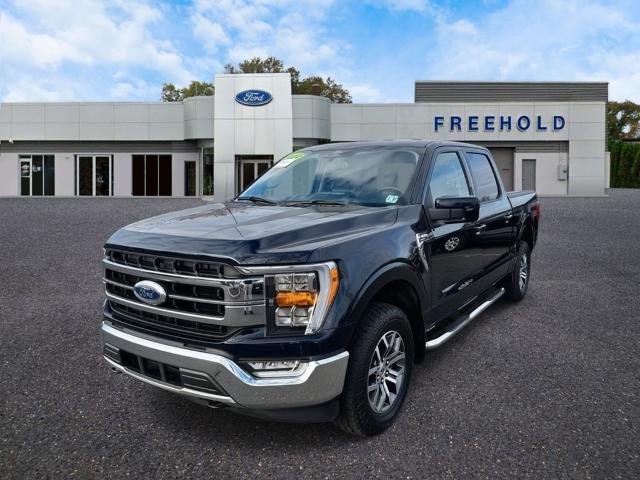 Certified Used 2022 Blue Metallic Ford Lariat image 53