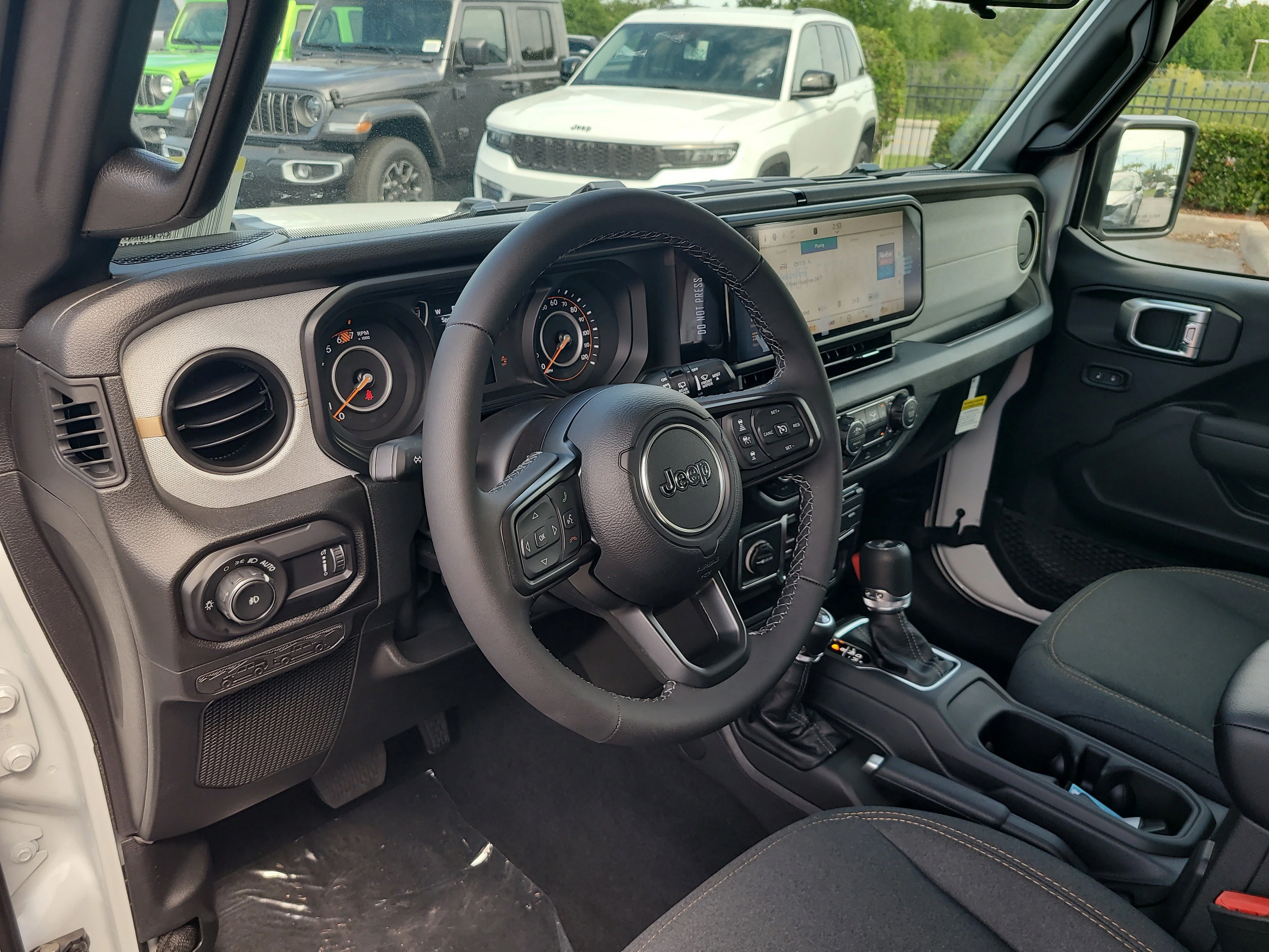 New 2026 Bright White Clearcoat Jeep Sport S image 14