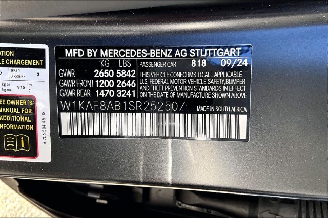 Certified Used 2025 Gray Mercedes-Benz C 63 S AMG® image 4