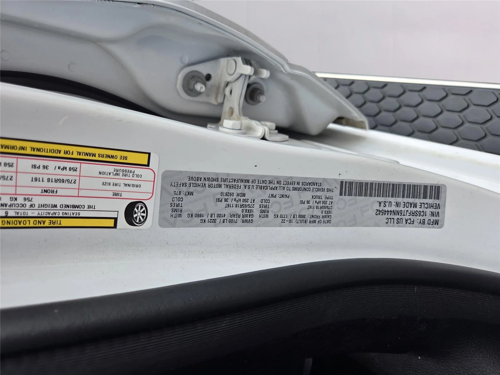 Used 2022 Bright White Clearcoat Ram Laramie image 34