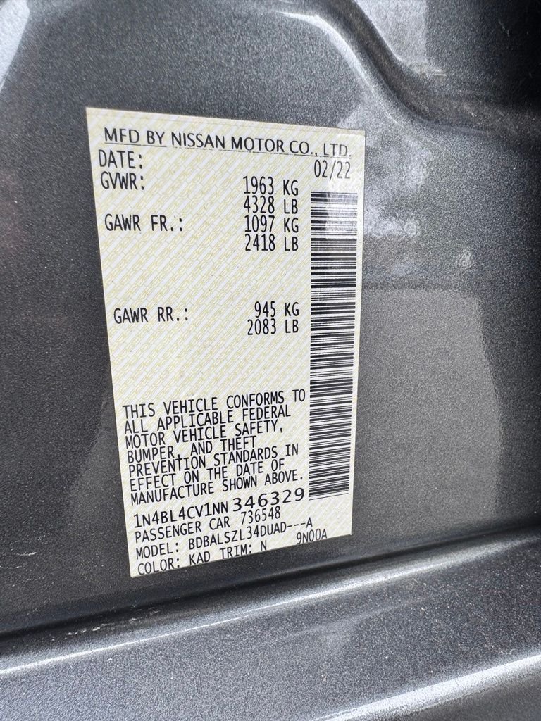 Used 2022 Gray Nissan 2.5 SR image 10