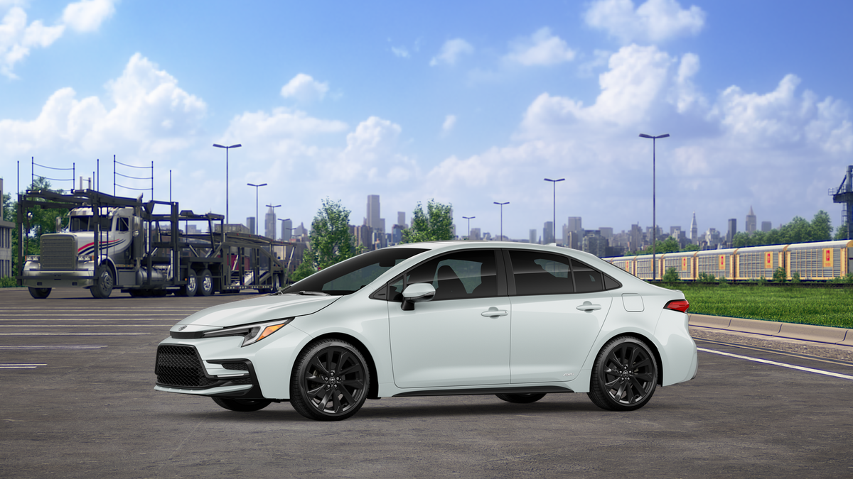 New 2026 Wind Chill Pearl Toyota Hybrid SE image 3