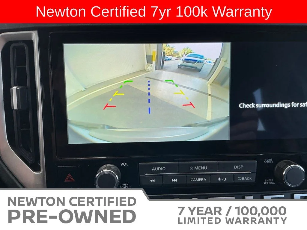 Certified Used 2025 Glacier White Nissan SV image 9
