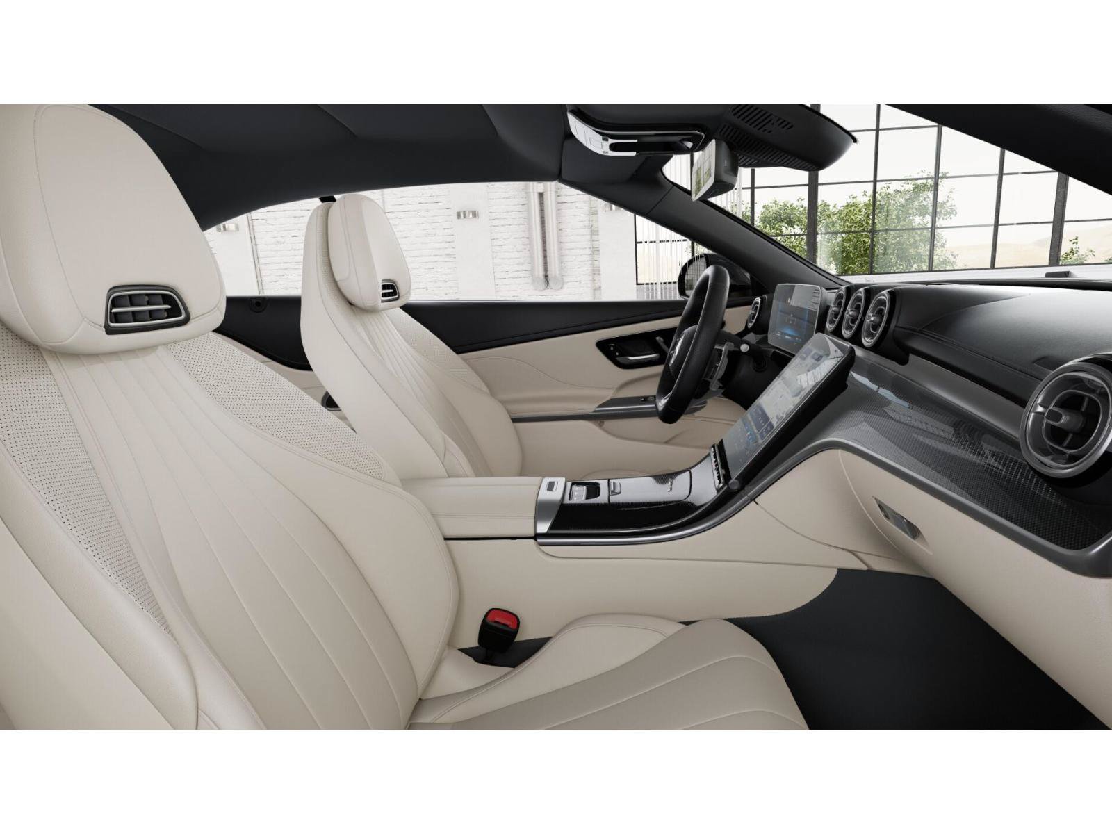 New 2027 MANUFAKTUR Moonlight White Metallic Mercedes-Benz AMG® CLE 53 4MATIC+ Cabriolet image 4