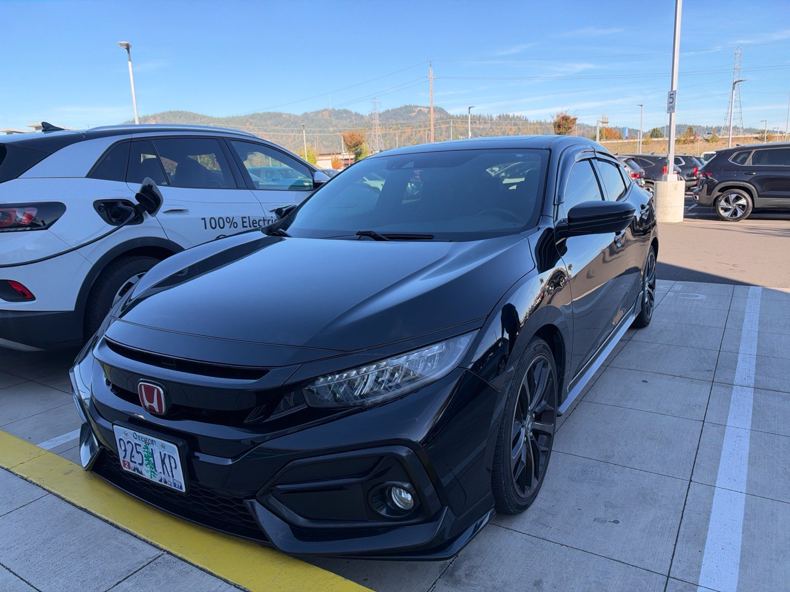 Used 2021 Black Honda Sport Touring image 1