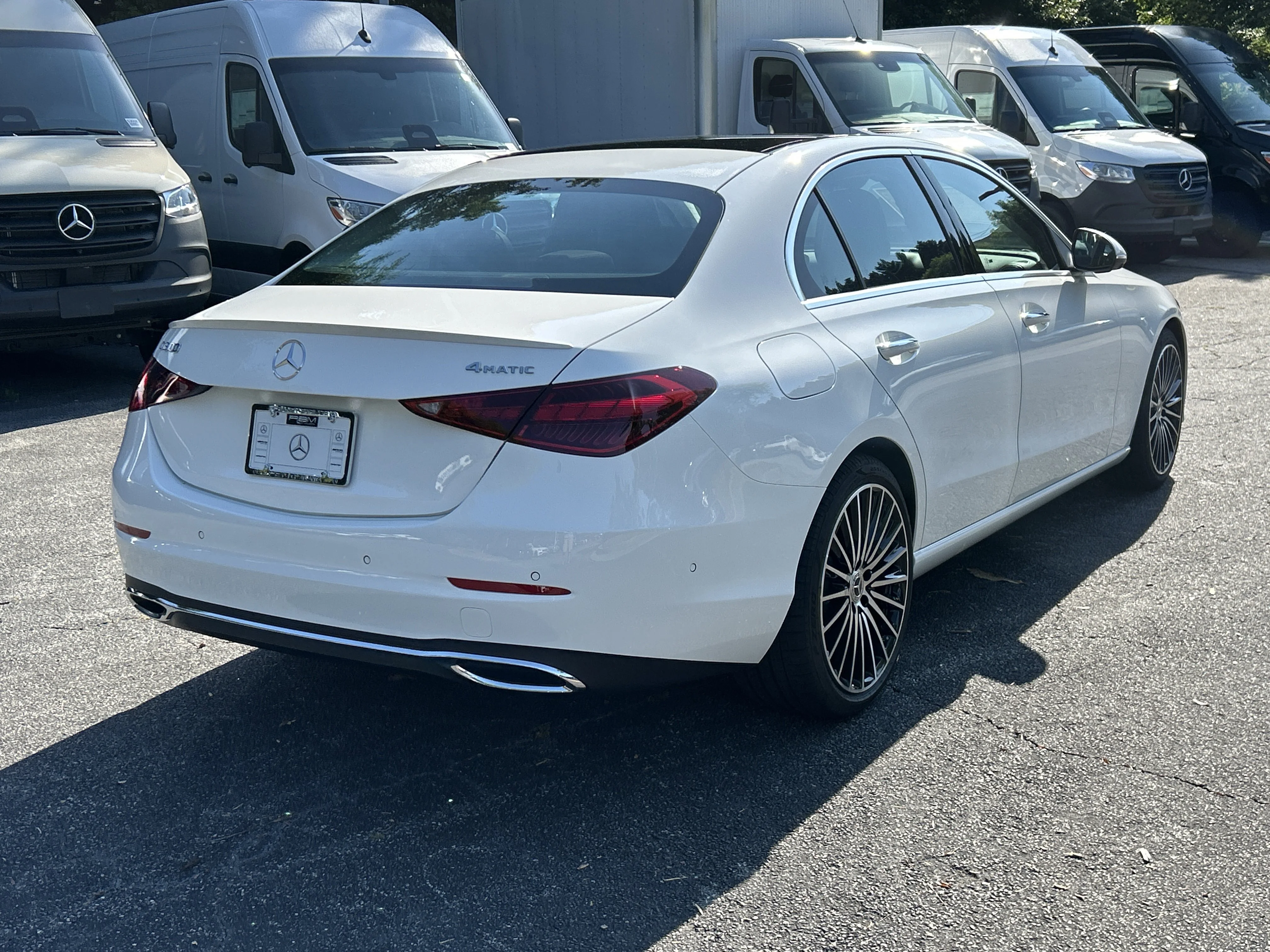 New 2026 Polar White Mercedes-Benz C 300 4MATIC® Sedan image 6