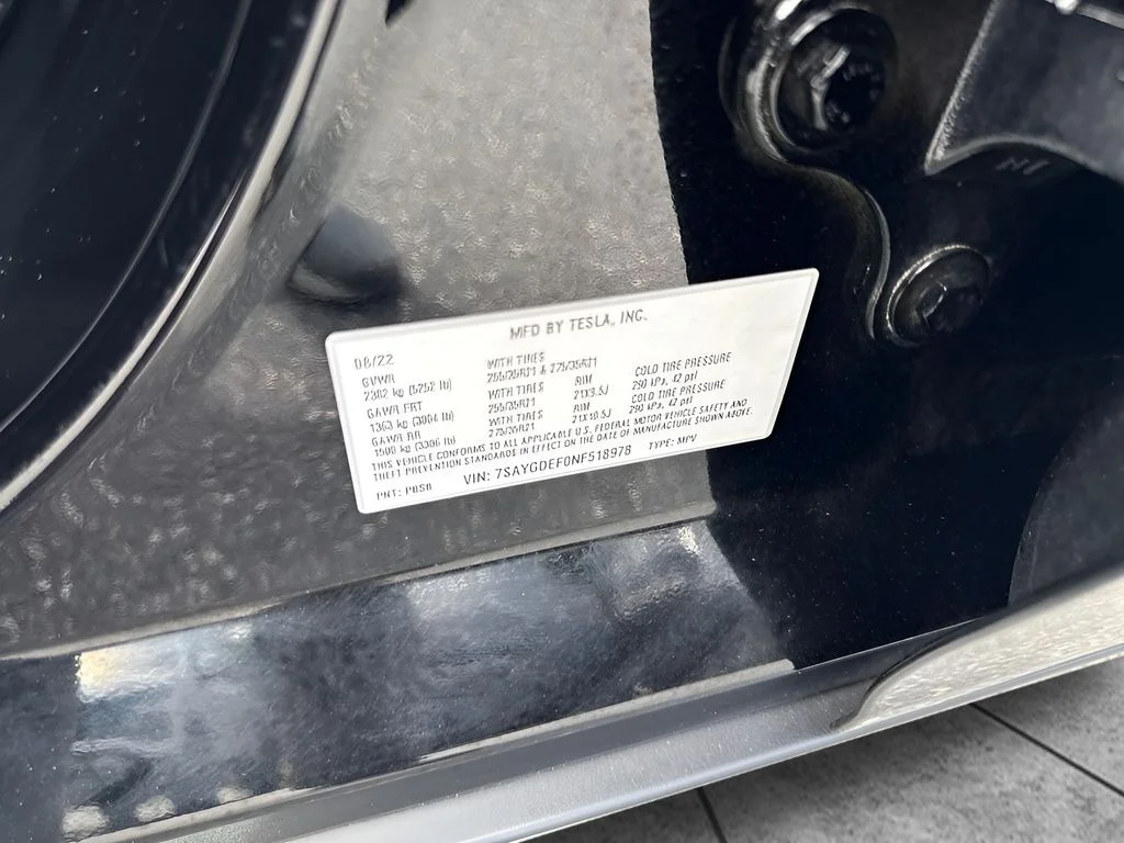 Used 2022 Black Tesla Performance image 27