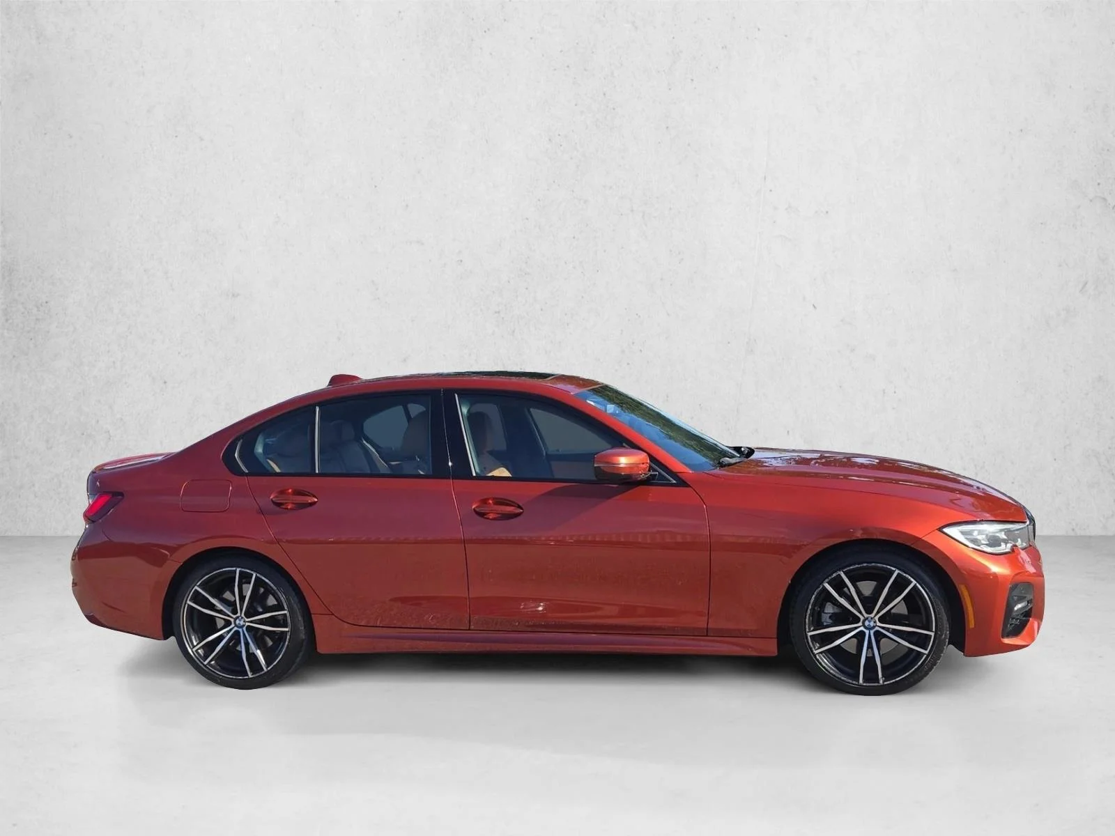 Used 2022 Sunset Orange Metallic BMW 330i image 4