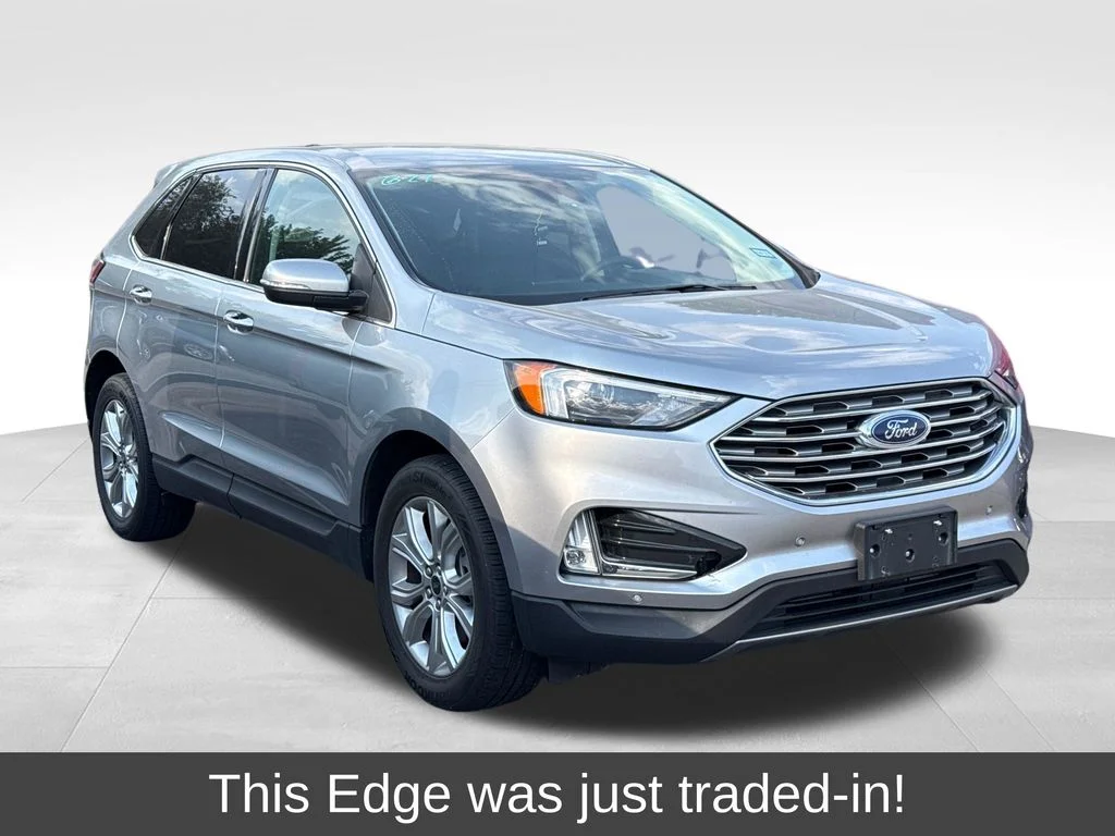 Certified Used 2024 Silver Metallic Ford Titanium image 1