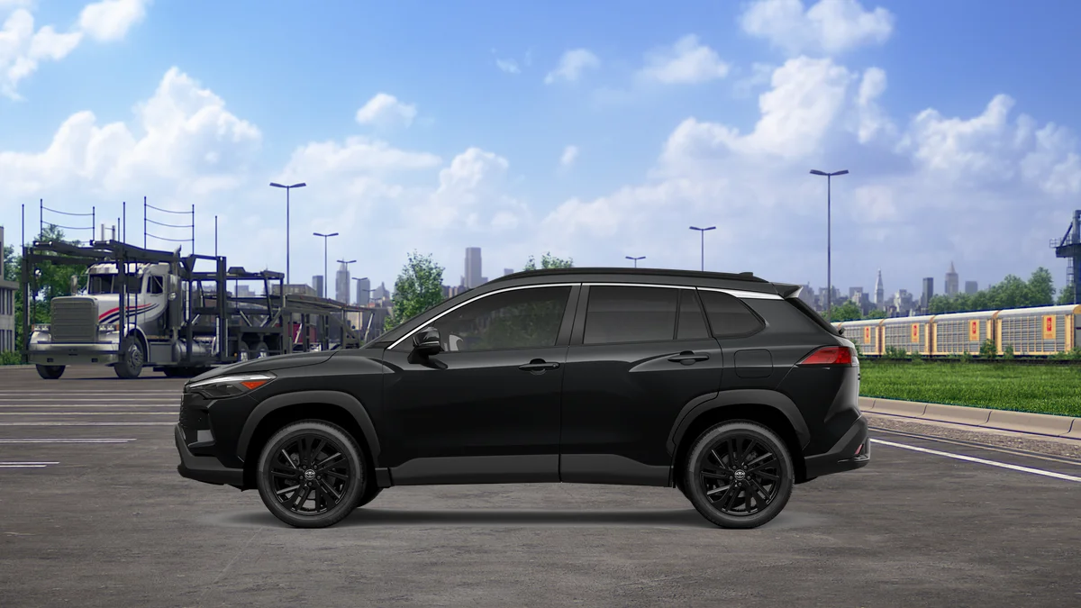 New 2026 Jet Black Toyota Hybrid XSE image 4