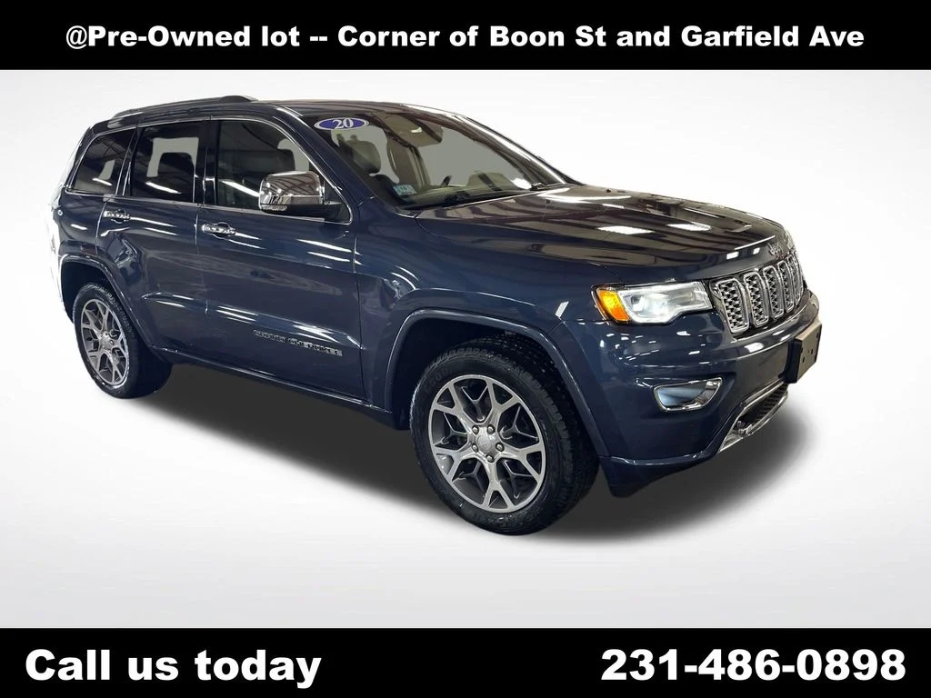 Used 2020 Blue Jeep Overland image 7