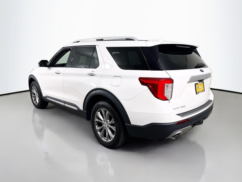 Used 2022 Star White Metallic Tri-Coat Ford Limited image 5