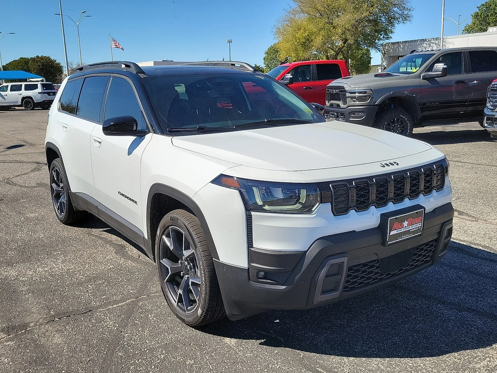 New 2026 Bright White Jeep OVERLAND 4X4 image 6