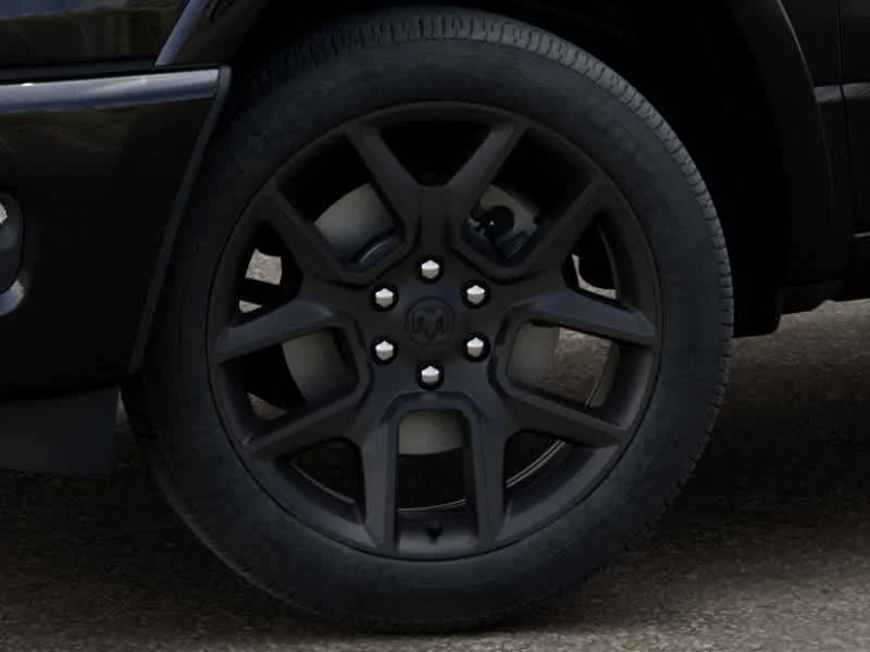New 2026 Diamond Black Crystal Pearl-Coat Exterior Paint RAM Laramie image 8