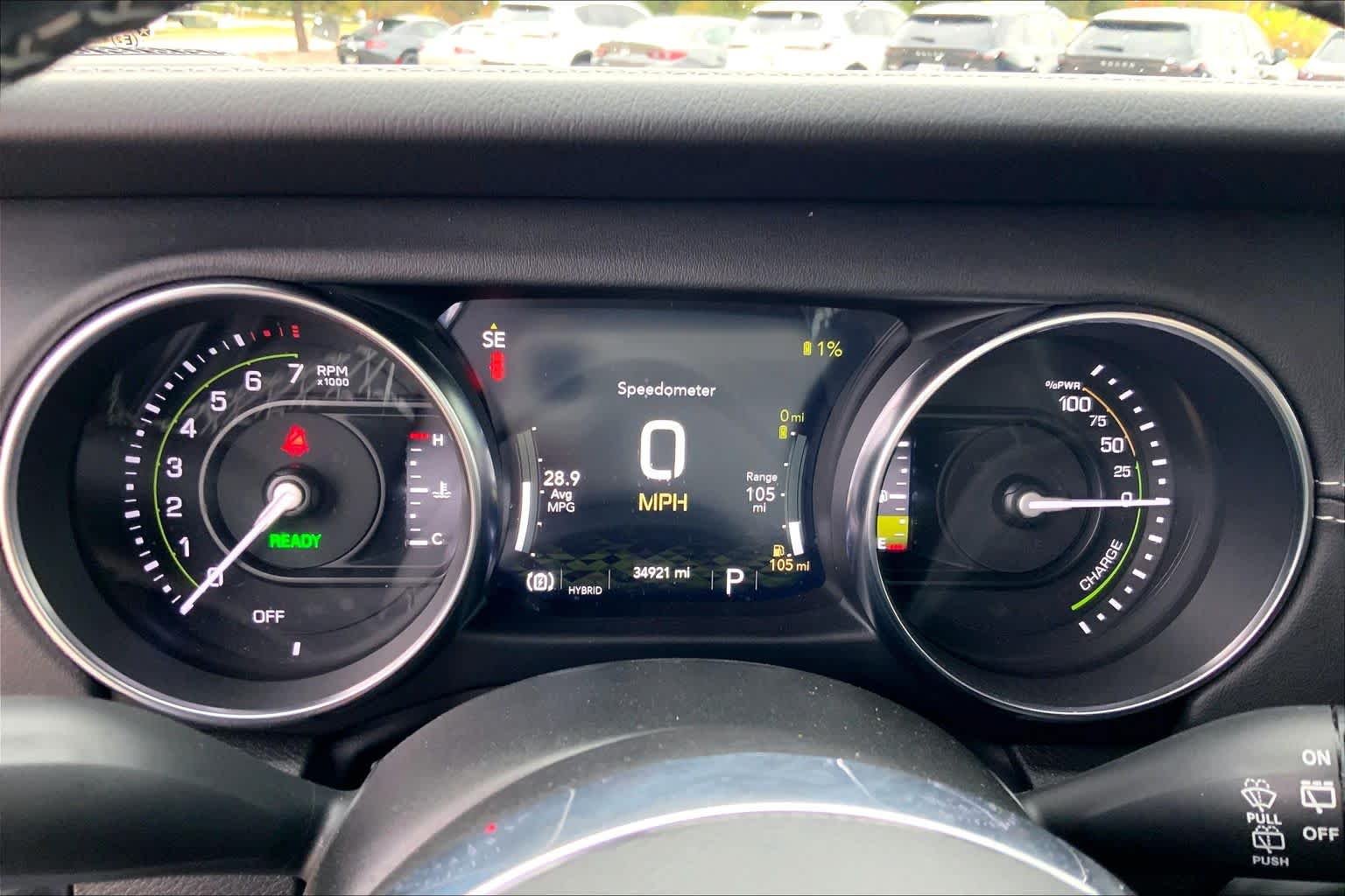 Used 2023 Hydro Blue Pearl Coat Jeep Sahara image 25