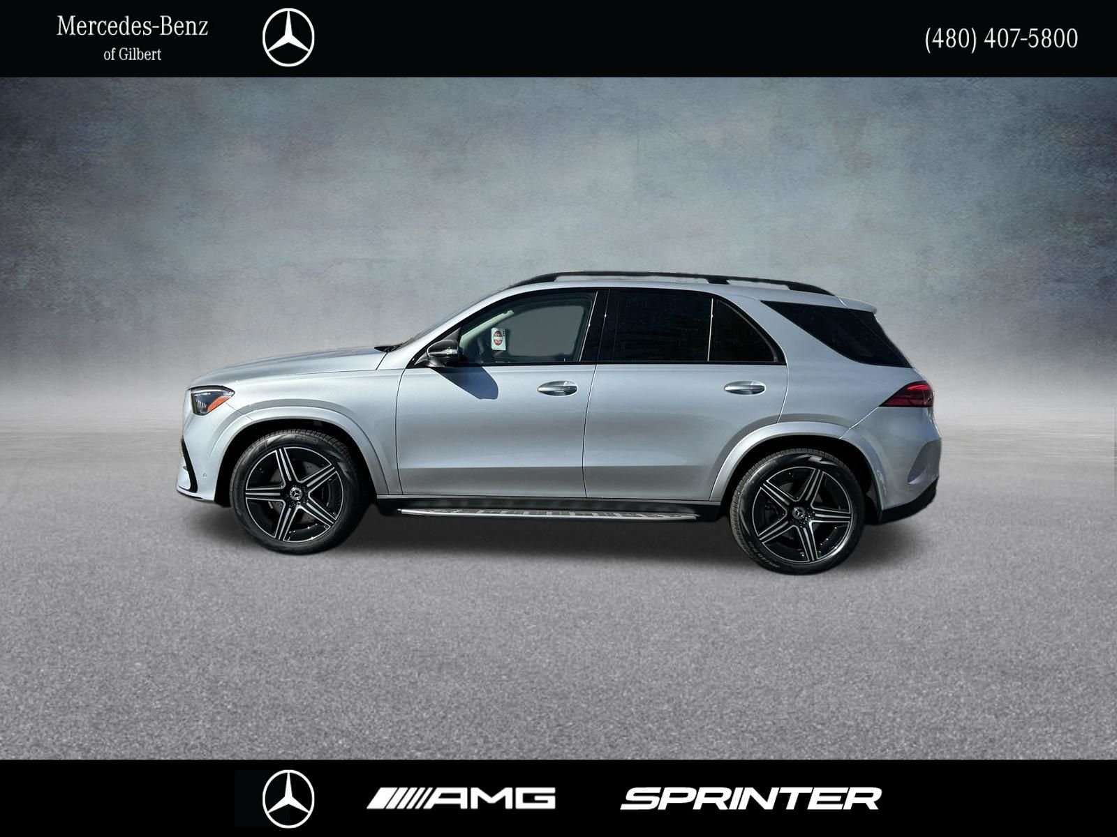 New 2026 Cirrus Silver Metallic Mercedes-Benz GLE 450 image 3