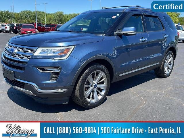 Certified Used 2018 Blue Ford Limited image 32